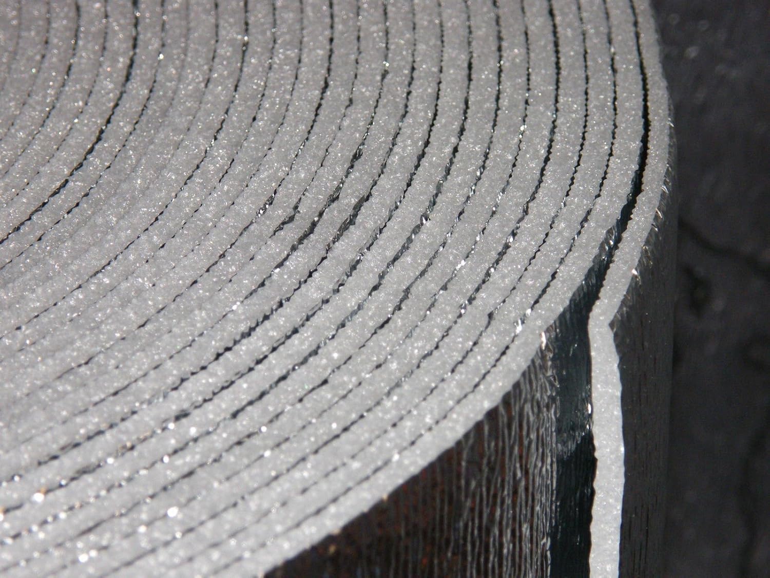 White Reflective Foam Core 2 Car Garage Door Insulation Kit 16FT x 8FT R Value 8.0 Made in USA New & Improved Heavy Duty Double Sided Tape (Also FITS 16X7) (One Pack)