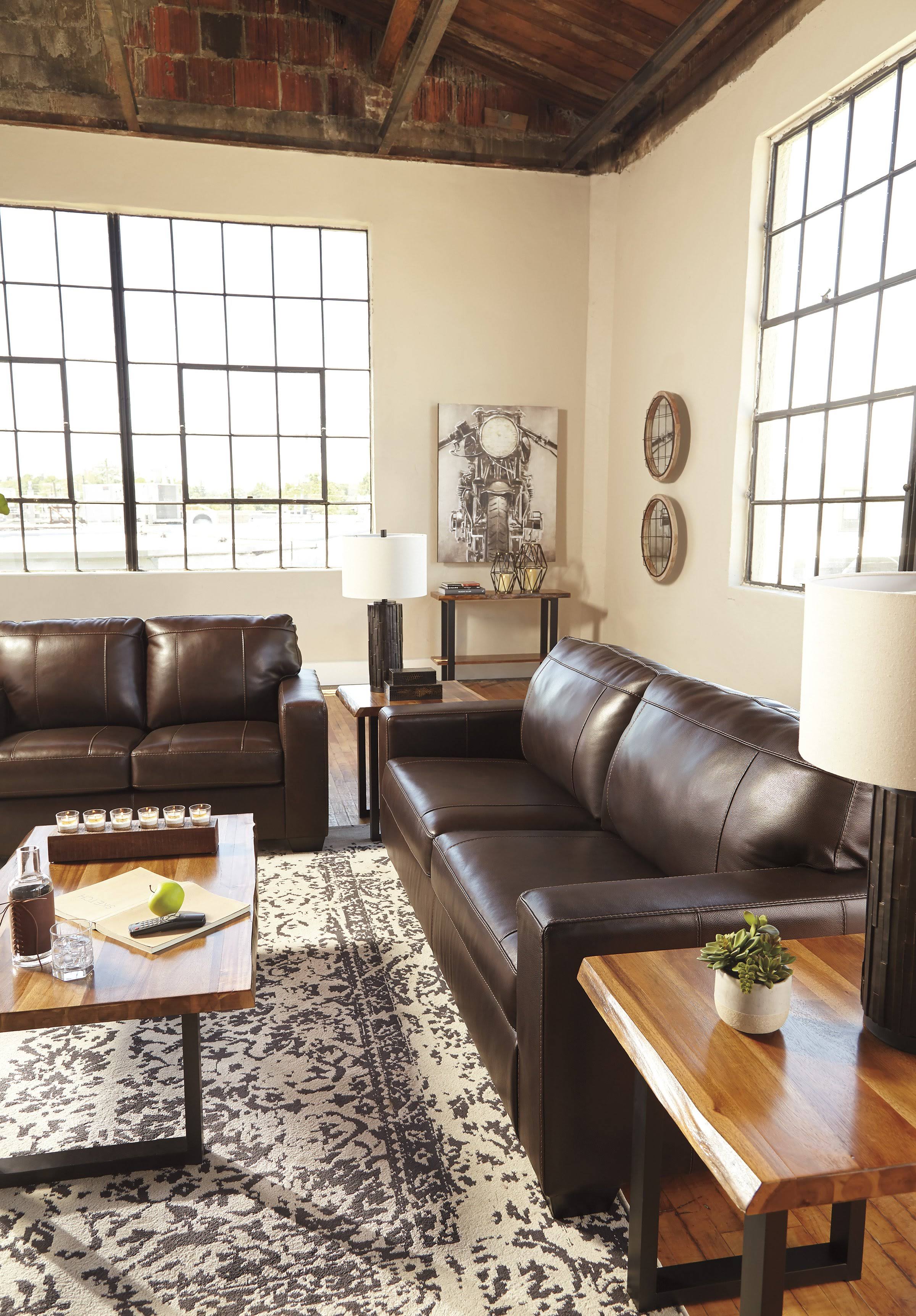 Ashley Furniture Morelos Chocolate Ottoman