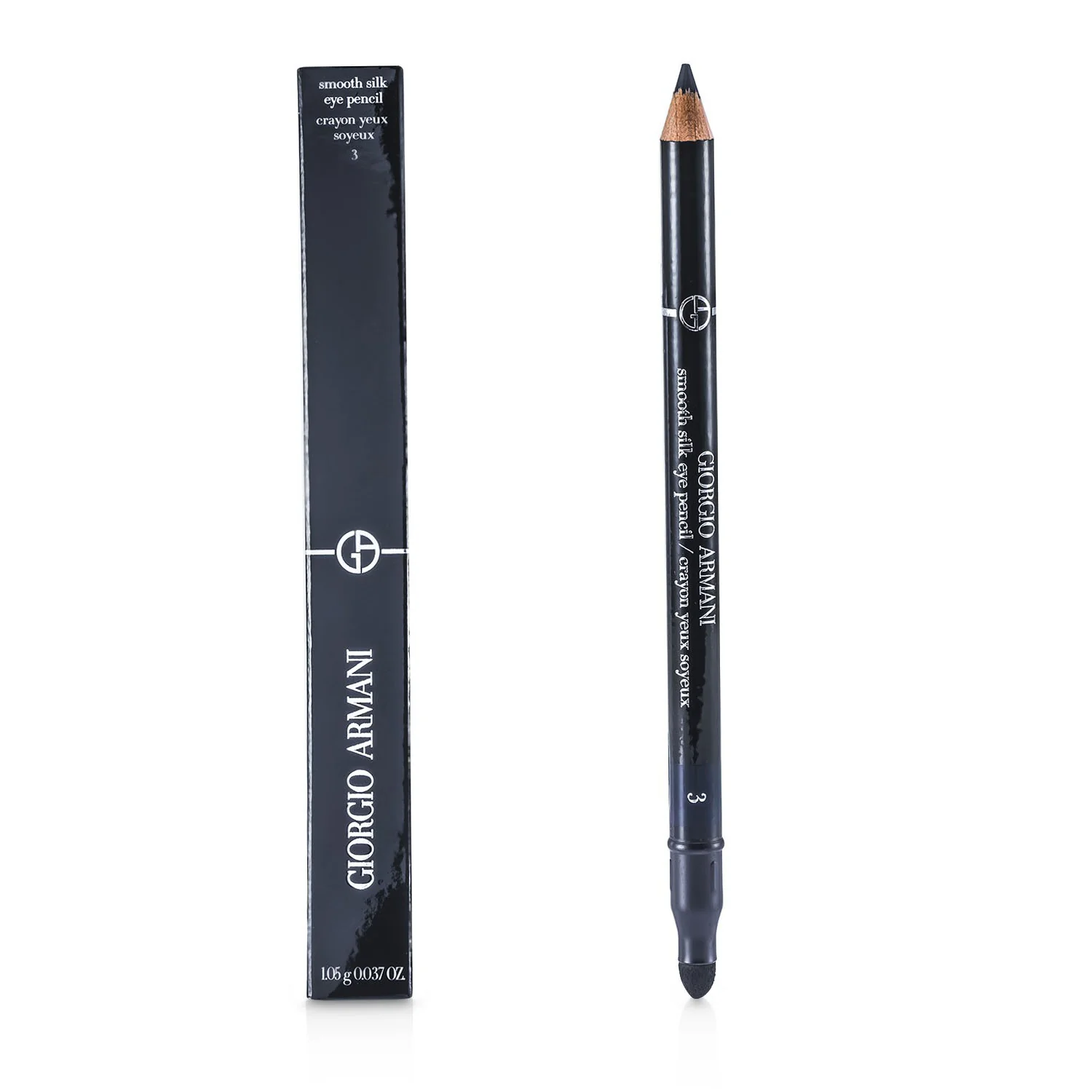 Giorgio Armani Smooth Silk Eye Pencil - # 08 Gray (Unboxed)  1.05g/0.037oz