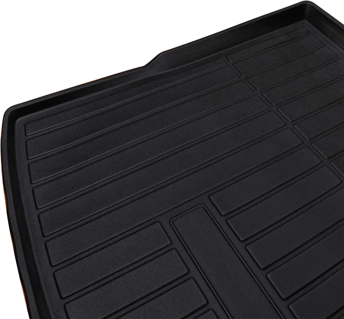 CUMART Rear Cargo Mat Liner Trunk Tray Floor Waterproof Protector Protection Compatible with Jeep Cherokee 2014 2015 2016 2017 2018 2019 2020