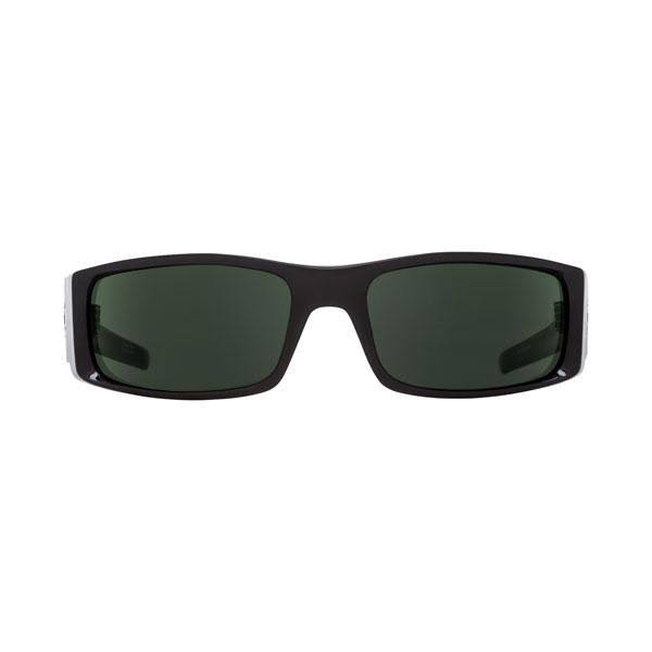 Spy Optic Hielo Sunglasses, Black - HD Plus Gray Green