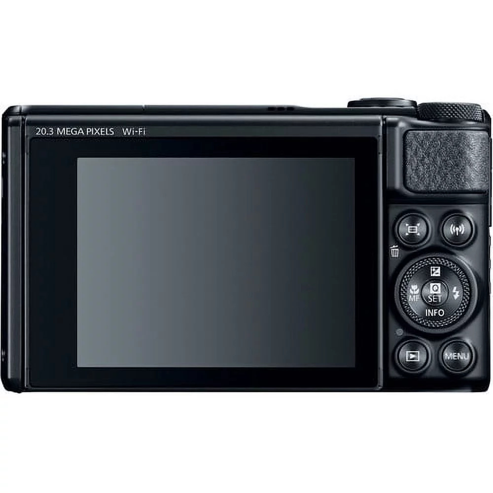 Canon PowerShot SX740 HS Digital Camera (Black) with 64 GB Memory Card