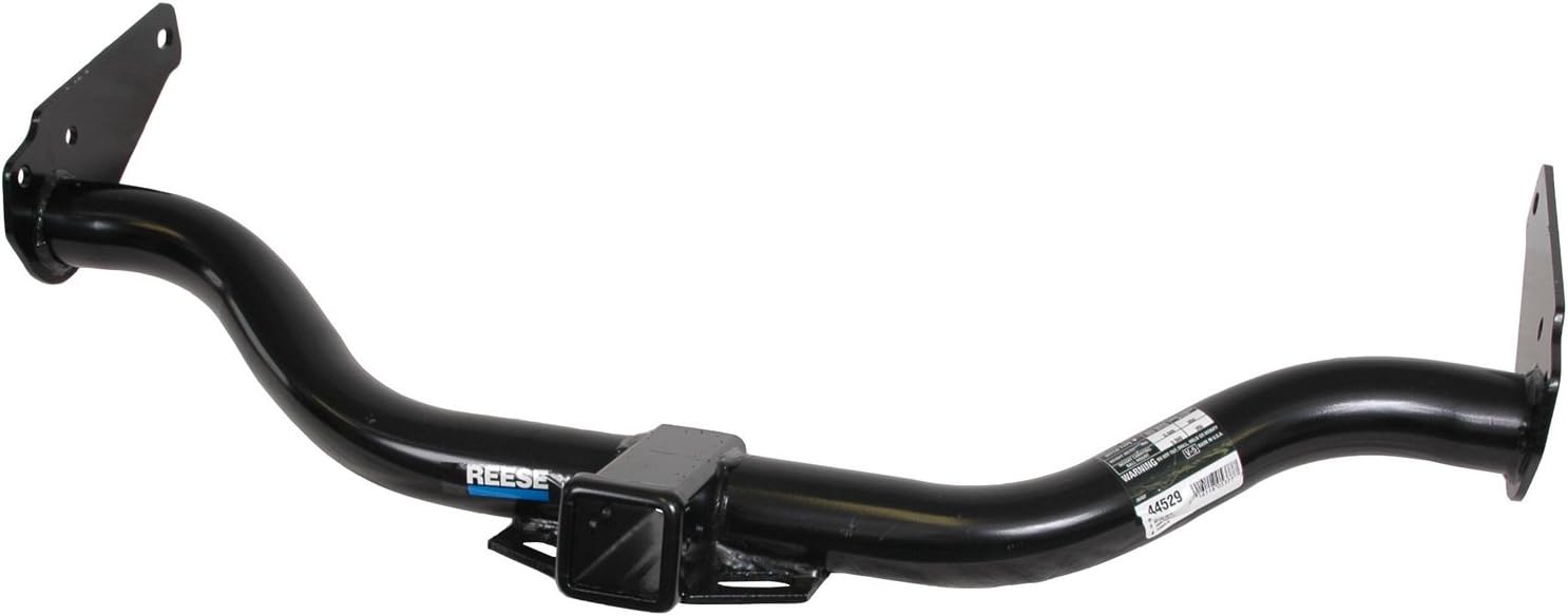 Reese Towpower 44529 Class III Custom-Fit Hitch with 2" Square Receiver opening, includes Hitch Plug Cover,black