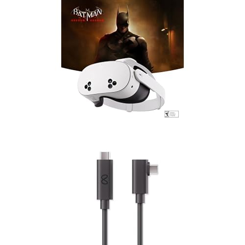 Meta Quest 3S 256GB | Batman: Arkham Shadow Included — 30+ Games Included with Meta Horizon+ Access with Starter Bundles — Play More for Less