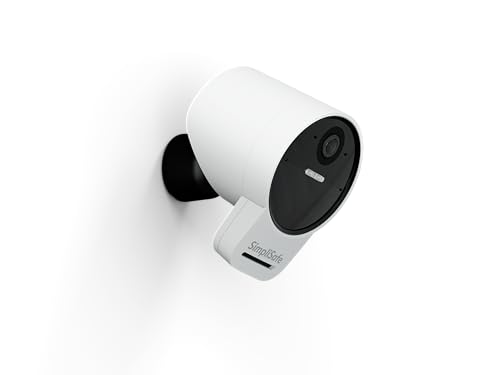 SimpliSafe Outdoor Security Camera Series 2, 1080p Wireless and Wired Home Security Camera - Compatible with Gen 3 System
