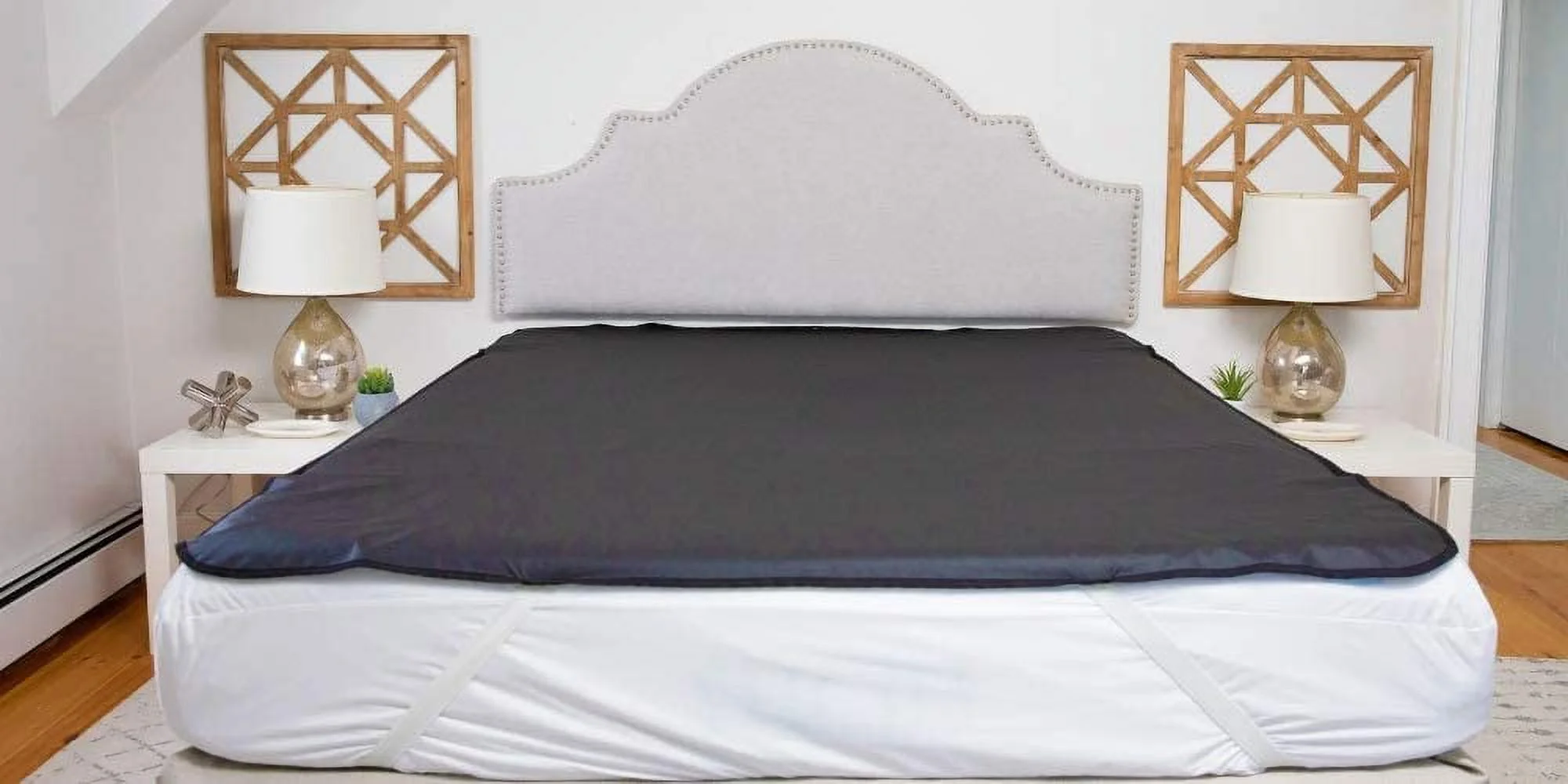 Mattress Cover for Bed (FULL size)  like grounding sheets for earthing  Improve Sleep with Clint Ober's EARTHING Products (also available in Cal King  Split King  King  Queen  Twin  T
