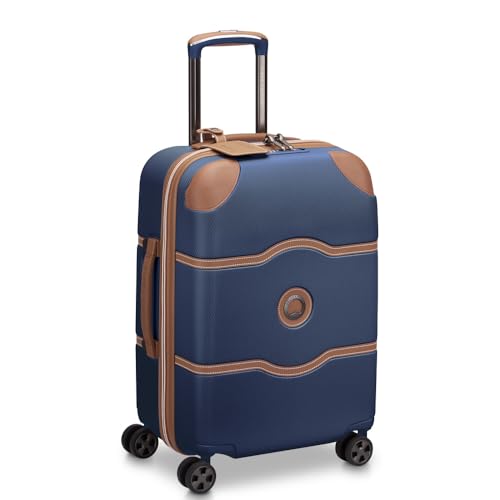 DELSEY PARIS Chatelet Air 2.0 Hardside Luggage with Spinner Wheels, Angora, Checked-Large 28 Inch
