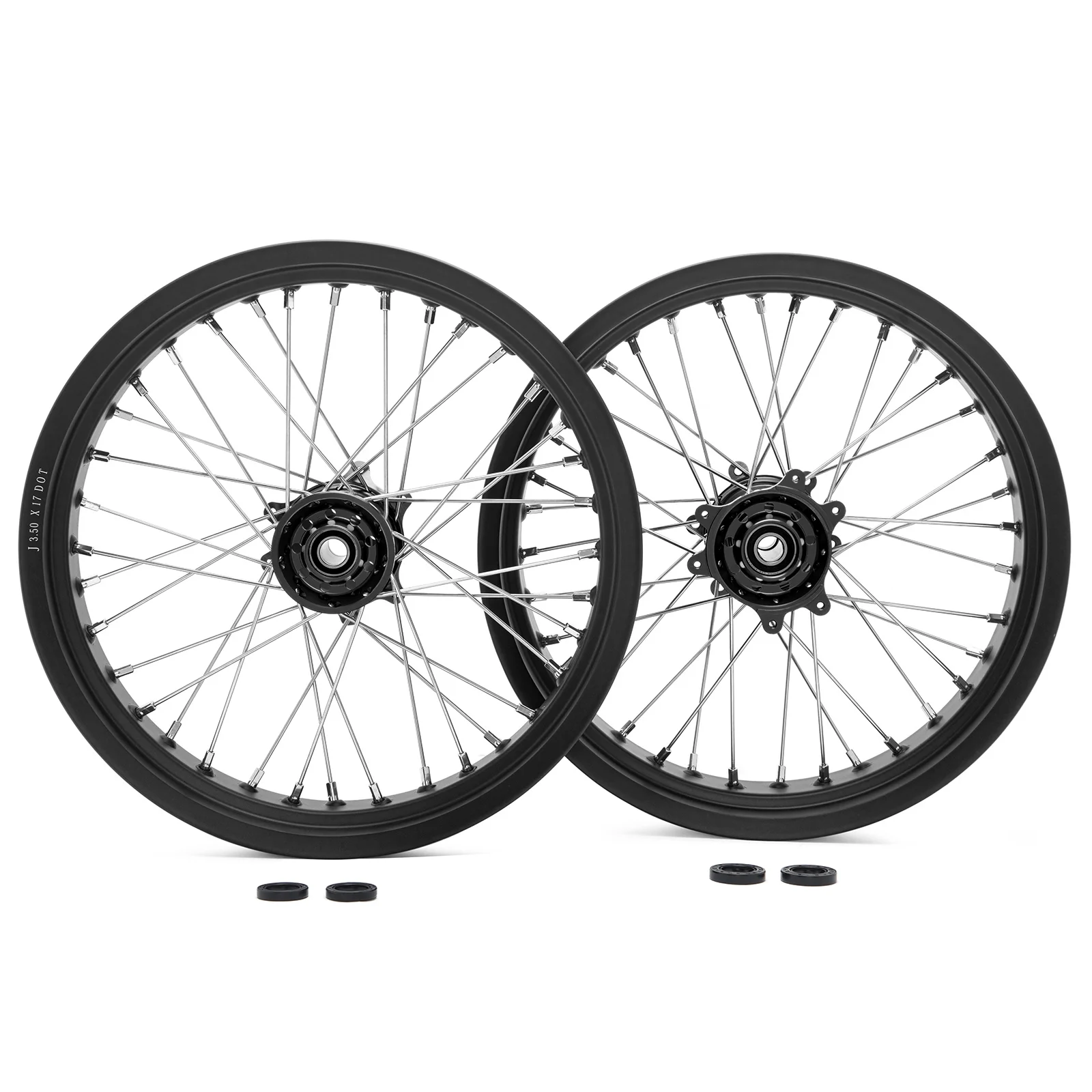 Tarazon 17"x 3.5/4.25 Supermoto Wheels Rim Hubs for Sur-Ron Ultra Bee Electric Motocycle