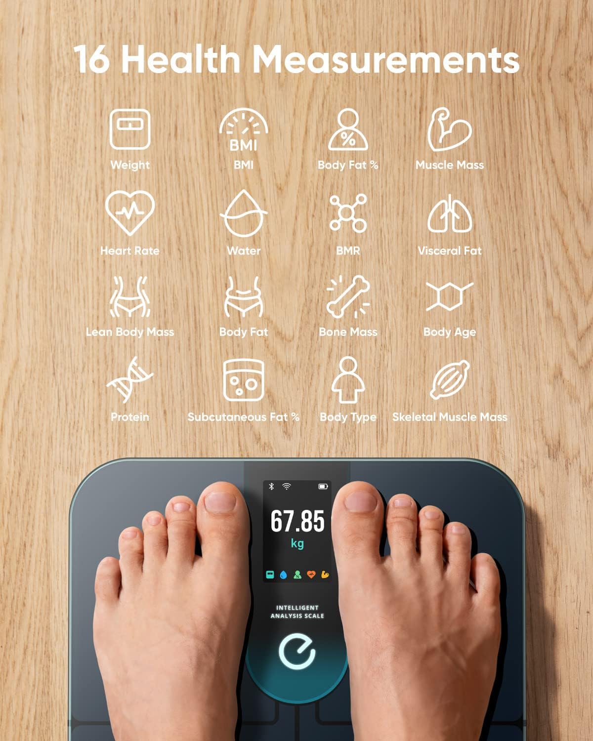 eufy BoostIQ RoboVac 11S MAX by Anker Wi-Fi Fitness Tracking Smart Scale P3