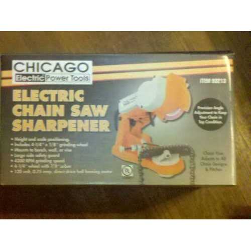 Chicago Electric Electric Chain Saw Sharpener Wall, Bench or Vise Mount - Shop Hardware Tools Online Store