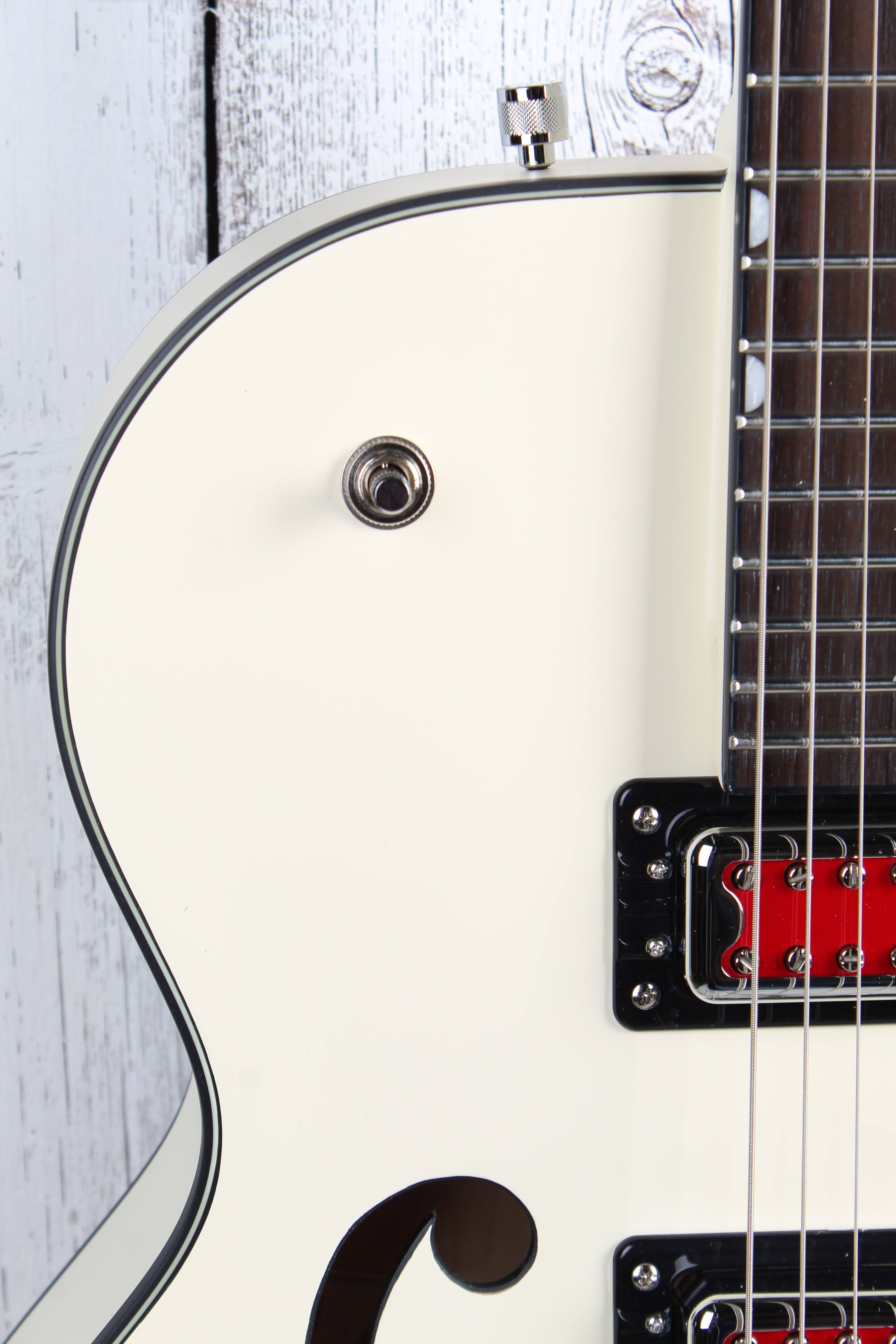 Gretsch G5410T Electromatic Rat Rod Hollow Body Bigsby Matte Vintage White