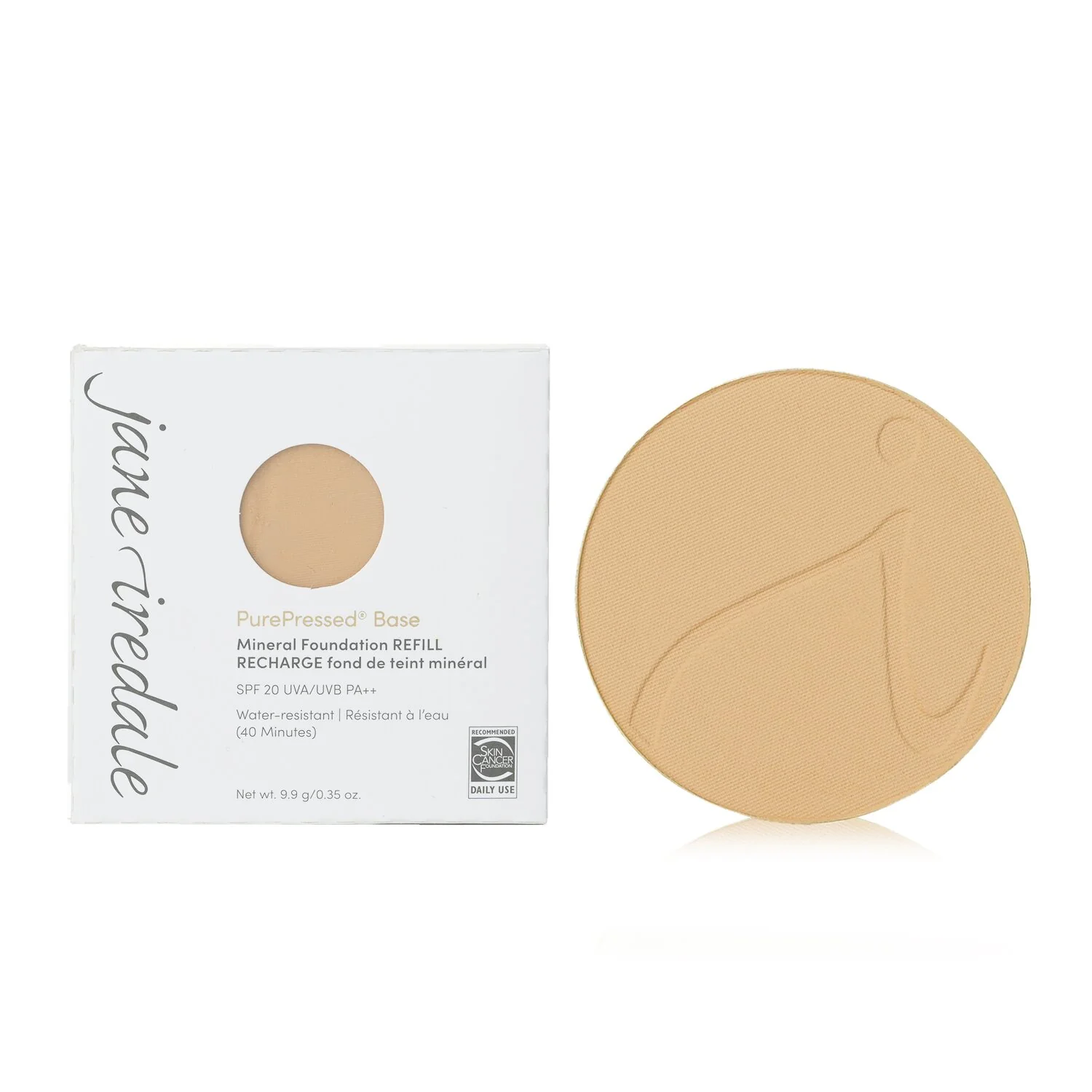 Jane Iredale PurePressed Base Mineral Foundation Refill SPF 20 - Riviera 9.9g/0.35oz
