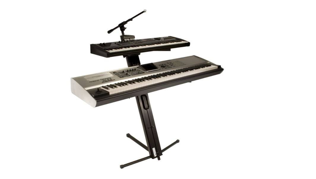 Ultimate Support Apex AX-48BP Plus Classic Column Keyboard Stand u0026 Bag