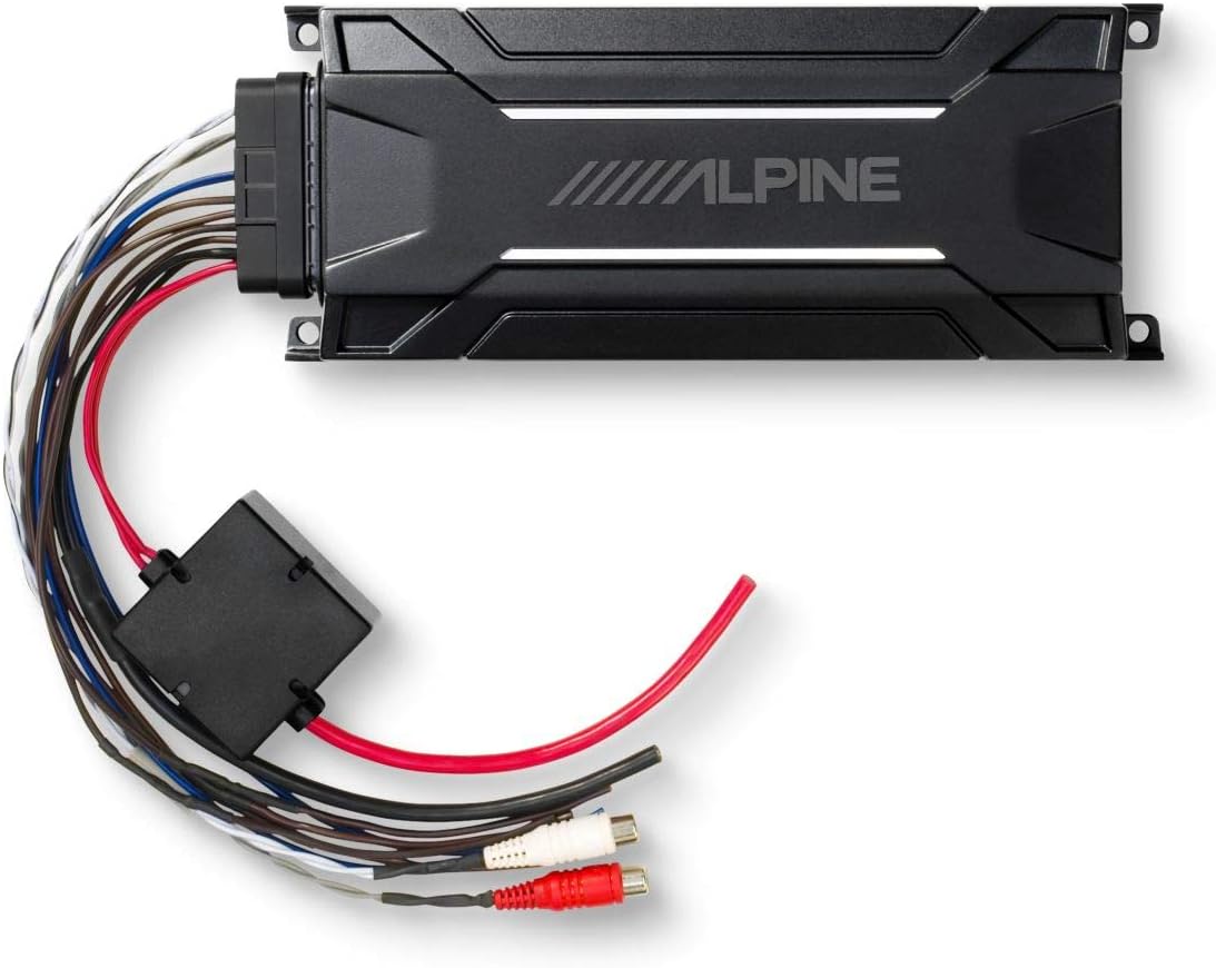 Alpine SWT-12S4 12" Bass System with Alpine KTA-30MW Mono Weather Resistant Tough Power Pack Amplifier