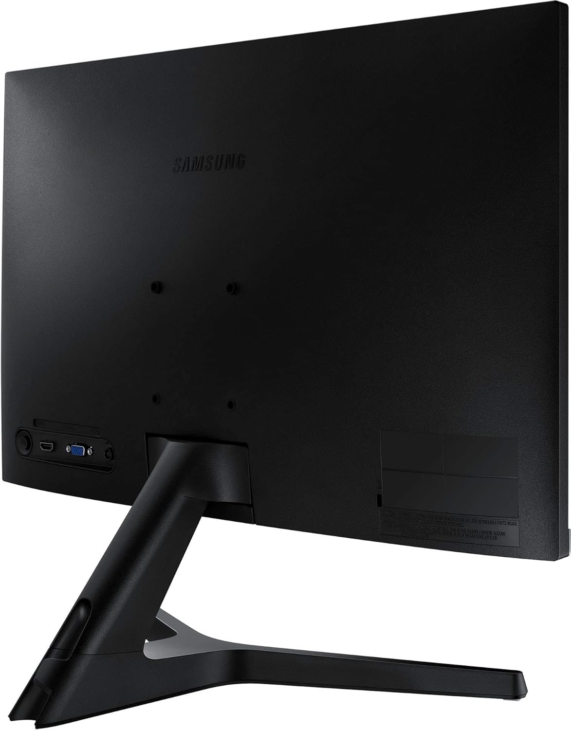 Samsung - 24" LED FHD AMD FreeSync Monitor with Bezel-Less Design (HDMI, D-sub) - Black