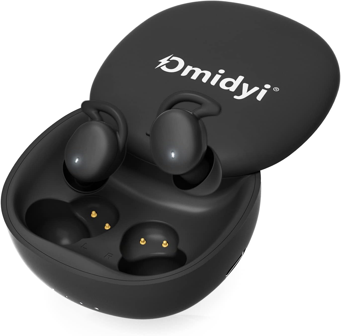 True Wireless Sleep Earbuds, Omidyi Noise Cancelling Earbuds for Sleep, Ultra Small and Skin-Soft Silicone Bluetooth Headphones in-Ear Specifically to Help You Fall Asleep Faster and Sleep Better