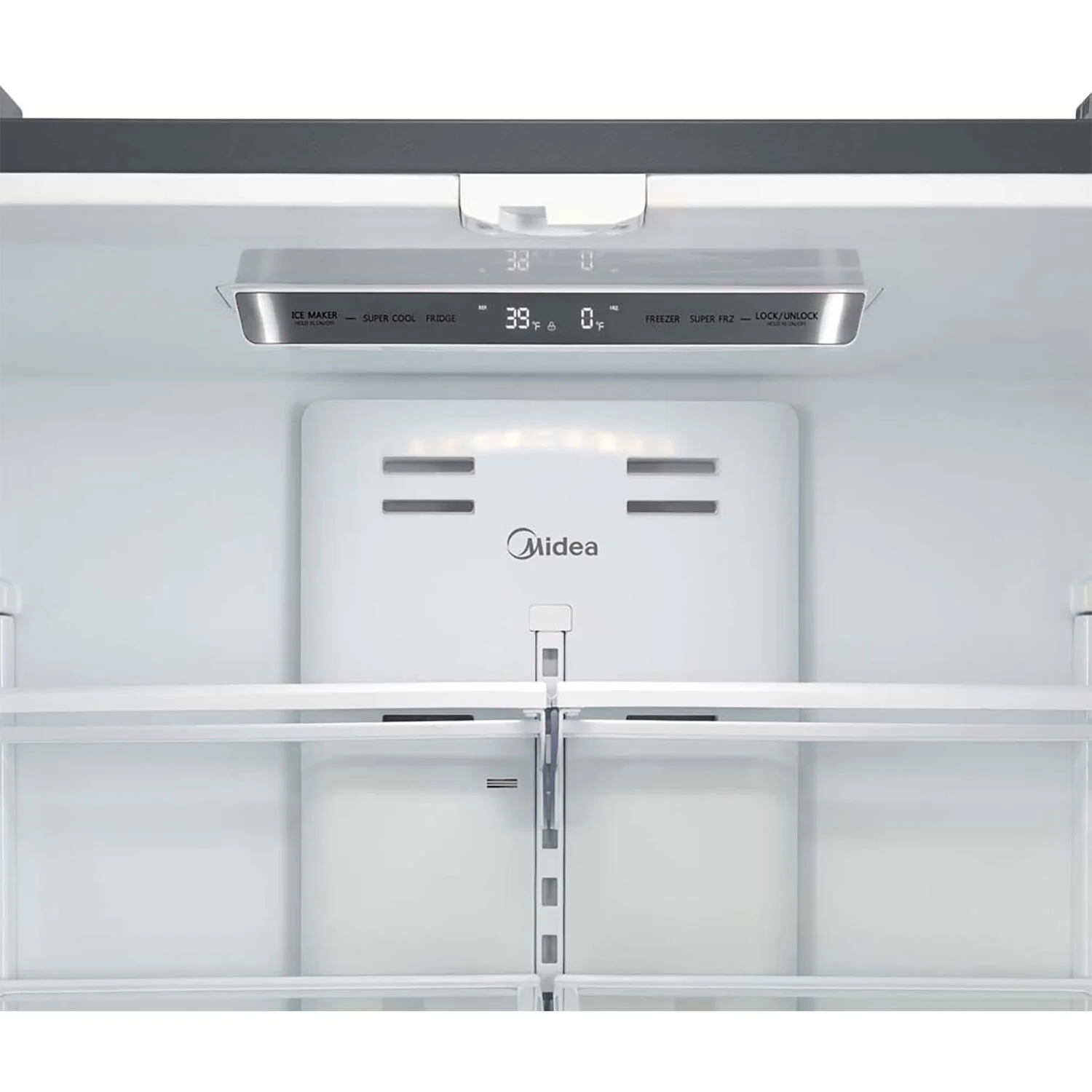 Midea 22.5-Cu. Ft. French Door Refrigerator in Stainless Steel