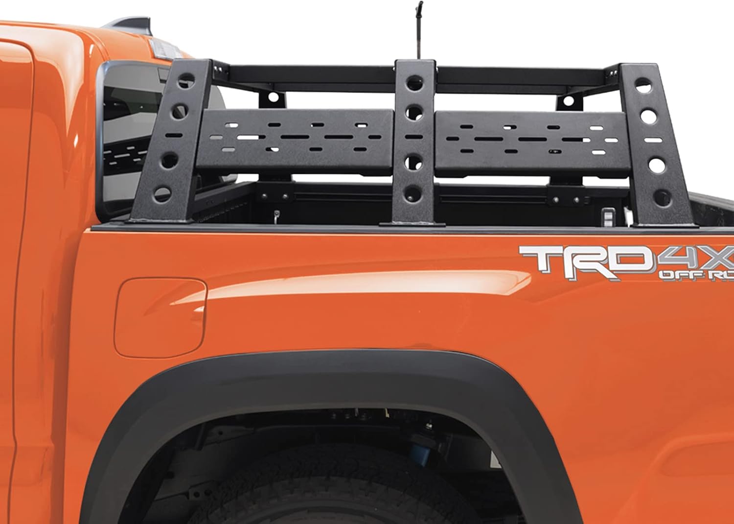 KML Truck Bed Rack No-Drill Cargo Rack System Compatible with Tacoma 16-21 Pickup Truck 2/3 Gen