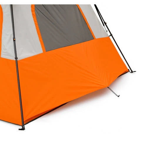 Ozark Trail 12 Person Instant Cabin Tent with Integrated LED Lights, 3 Rooms, 47.87 lbs