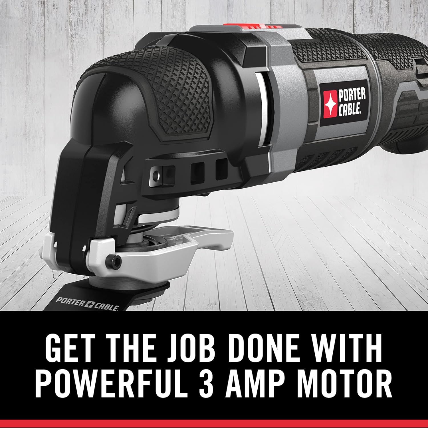 PORTER-CABLE Oscillating Multi-Tool Kit, 3.0-Amp, 11-Piece, Corded (PCE606K)