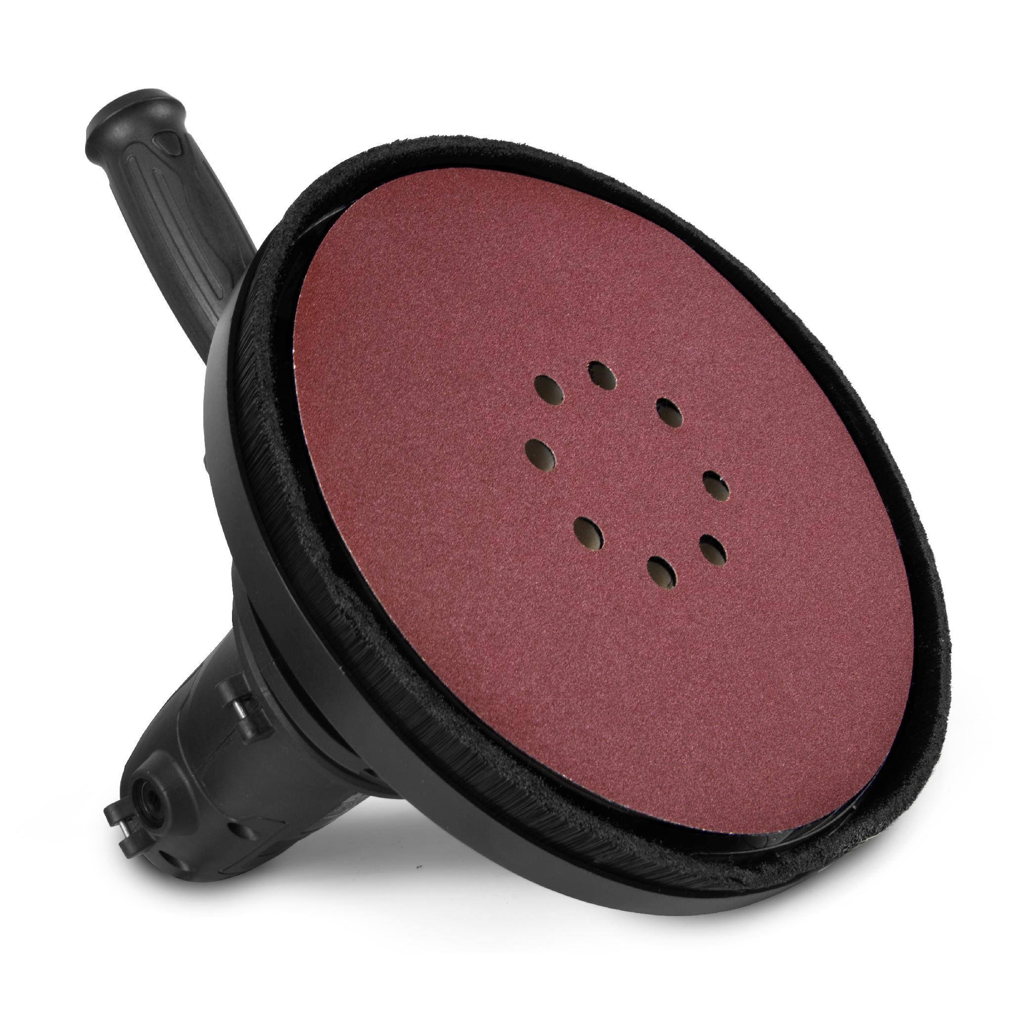 Wen 6362 10-Amp Variable Speed Handheld Drywall Sander with Sandpaper, Dust Hose