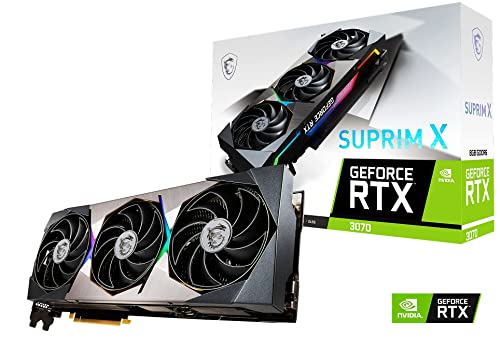 MSI Gaming GeForce RTX 3080 Ti Gaming X Trio 12G Computer Gaming Graphics Card 12GB GDRR6X 320-Bit HDMI/DP Nvlink Torx Fan 3 Ampere Architecture OC, NVIDIA GPU Video Cards for Gaming PC (Renewed)