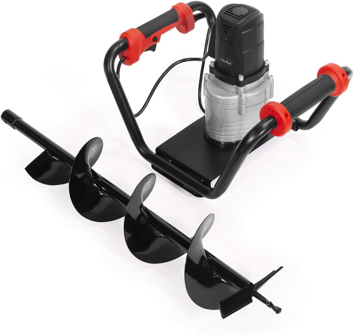 XtremepowerUS 85060 Post Hole Digger w/6" Bit Electric 1500W Auger Digging Drill