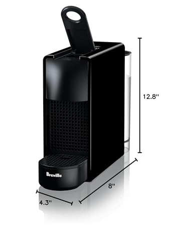 Nespresso Essenza Mini Espresso Machine by Breville, Piano Black