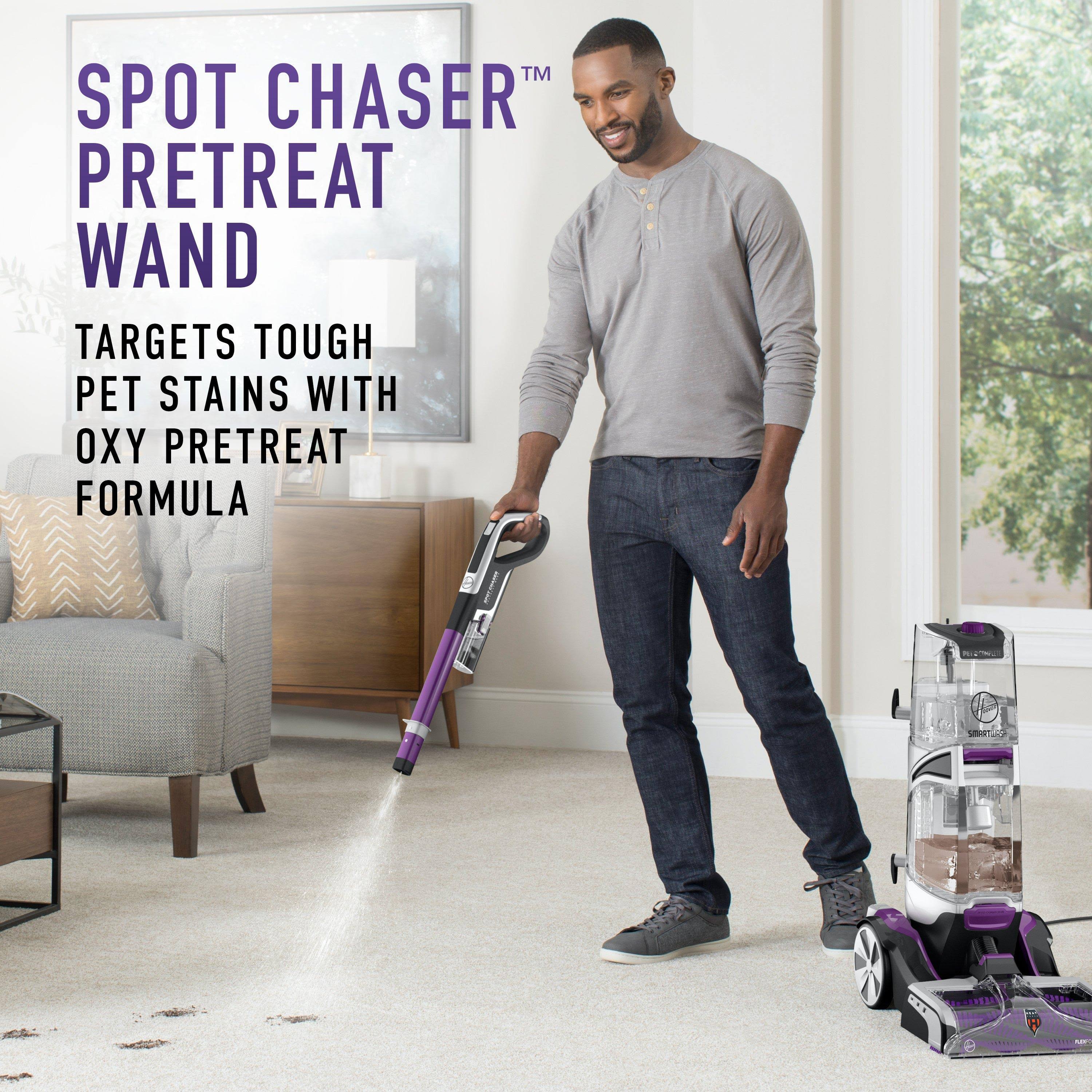 Hoover SmartWash Automatic Pet Carpet Cleaner - Purple