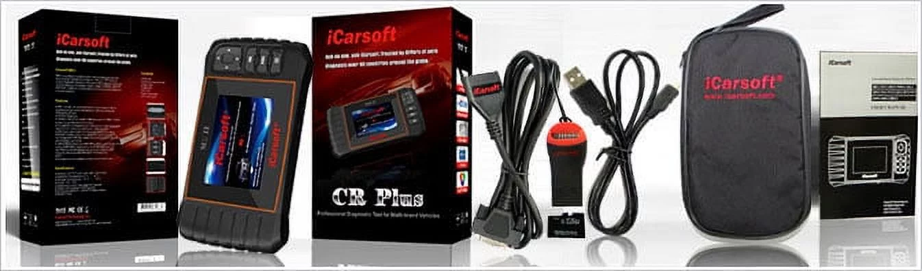 iCarsoft CR Plus Professional Diagnostic Tool Code Reader for Multi Brand Vehicles