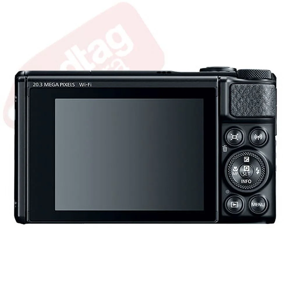 Canon PowerShot SX740 HS 20.3MP 4K Digital Camera 40x Optical Zoom Wi-Fi Black