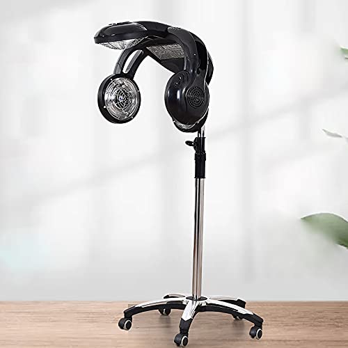 Professional Wall-Mount Standing Hair Dryer with LCD Display, 1250w Perm Color Processor Dryer Hair Hood Dryer Hair Salon Equipment