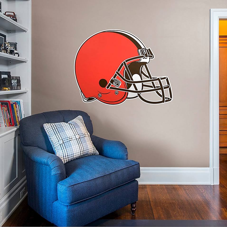 Fathead Cleveland Browns Logo Giant Removable Decal
