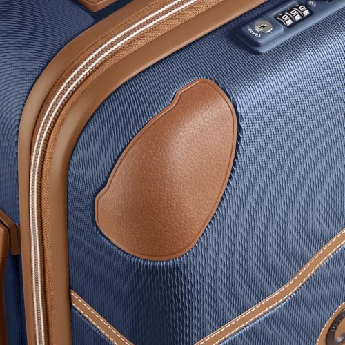 DELSEY PARIS Chatelet Air 2.0 Hardside Luggage with Spinner Wheels, Angora, Checked-Large 28 Inch