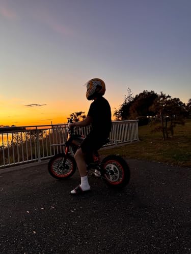 Tuttio Soleil 01 Electric Dirt Bike 2000W, 37MPH Speed, 14"/12" Fat Tires Electric Motorcycle, 48V 21AH Battery for 45 Mile Range,Ideal for Adults & Teens 13+ on Mountain Adventures(USA Warehouse)