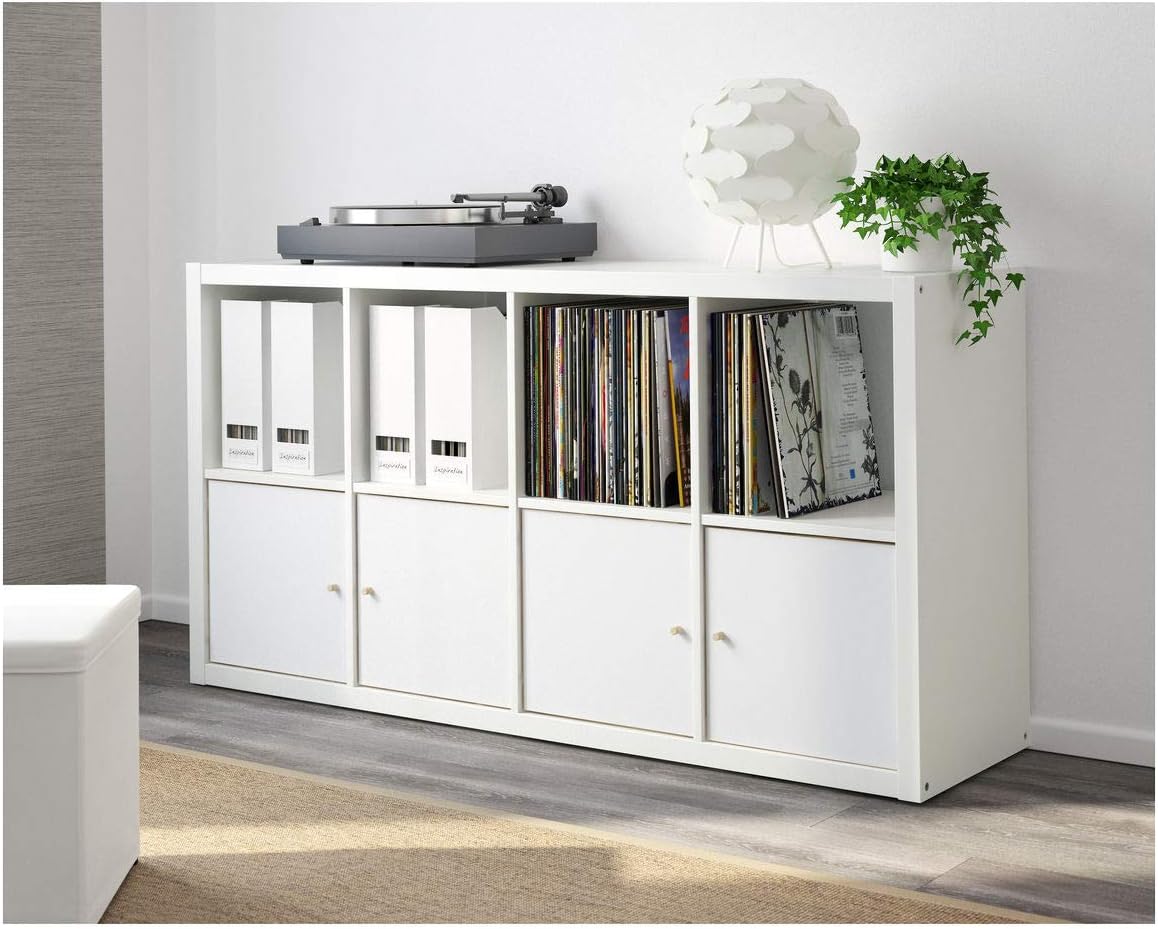 IKEA KALLAX shelving unit white (77x39x147 cm) 8 shelf