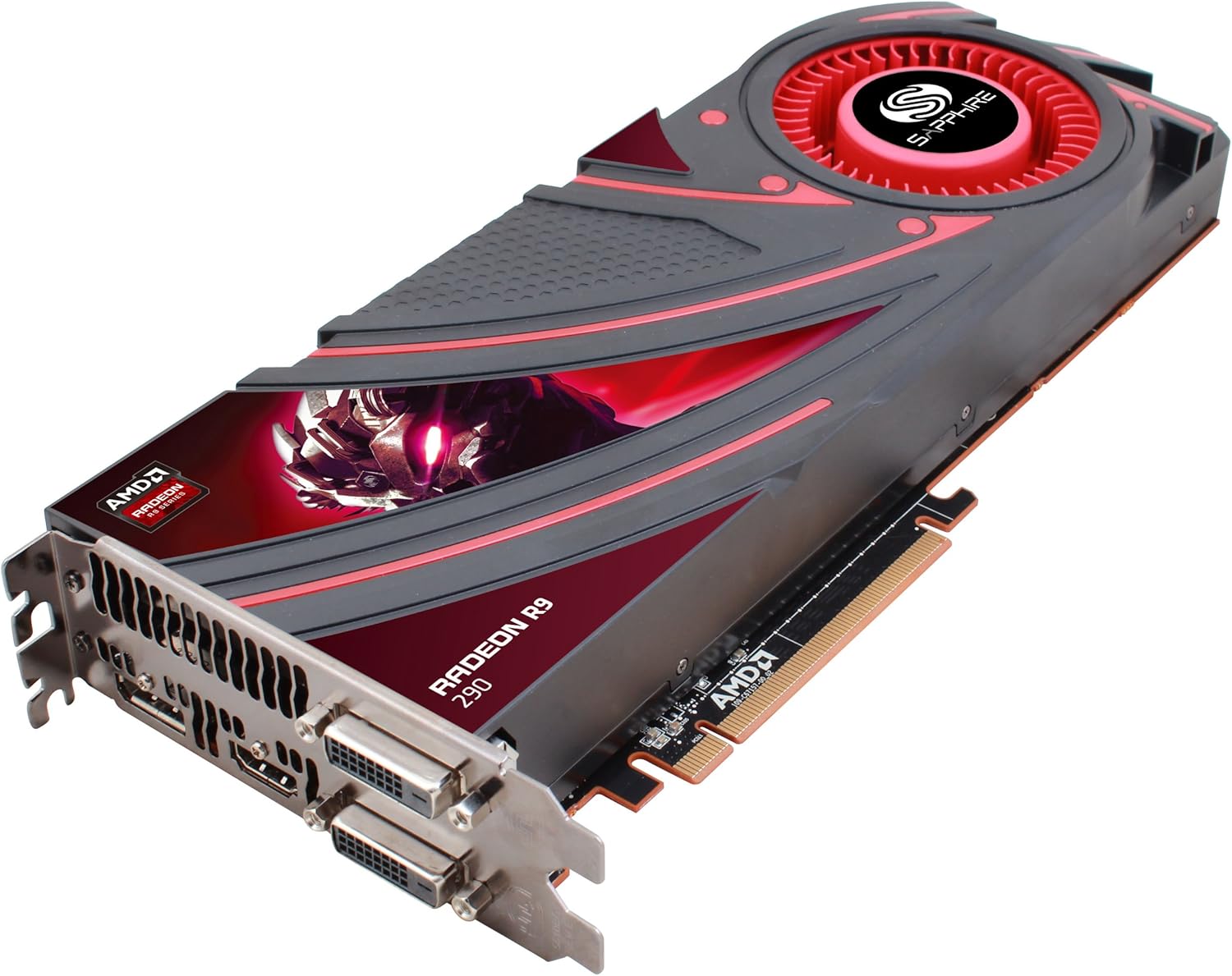 Sapphire Radeon R9 290 4GB GDDR5 Dual DVI-D/HDMI/DP PCI-Express Graphics Card (21227-00-40G)