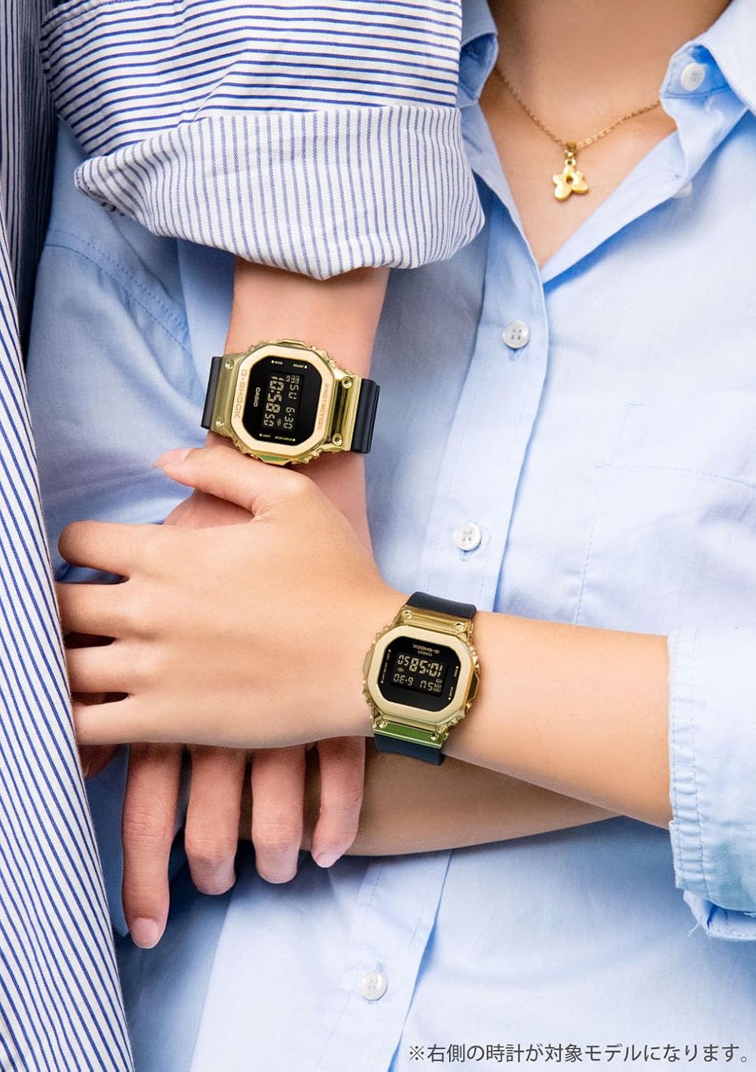 Casio GM-S5600GB-1JF [G-Shock Compact Size Metal Covered Series Black x Gold Model] Watch Shipped from Japan Aug 2022 Model