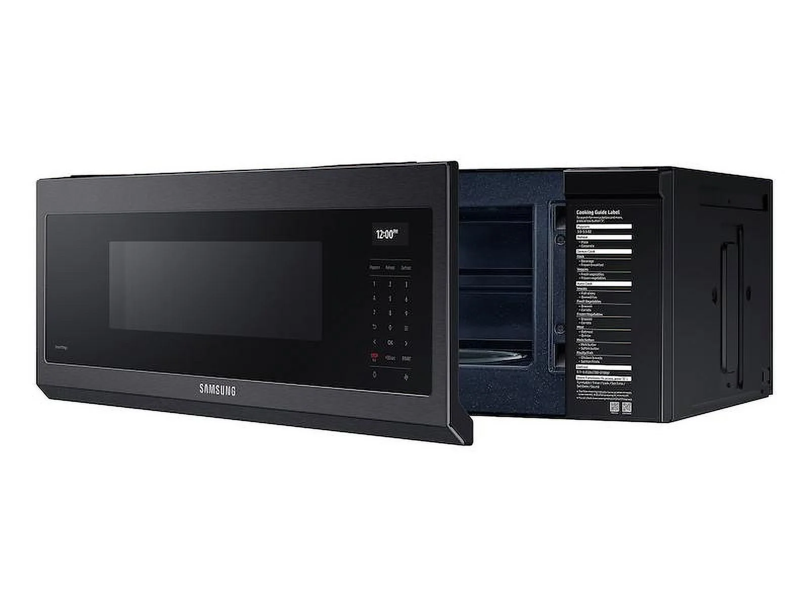 Samsung Me11a7710 30" Wide 1.1 Cu. Ft. 1100 Watt 550 Cfm Over The Range Microwave -