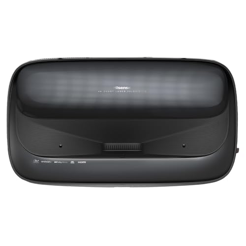 Hisense 4K UHD Laser TV Projector Bundle with 2 YR CPS Enhanced Protection Pack