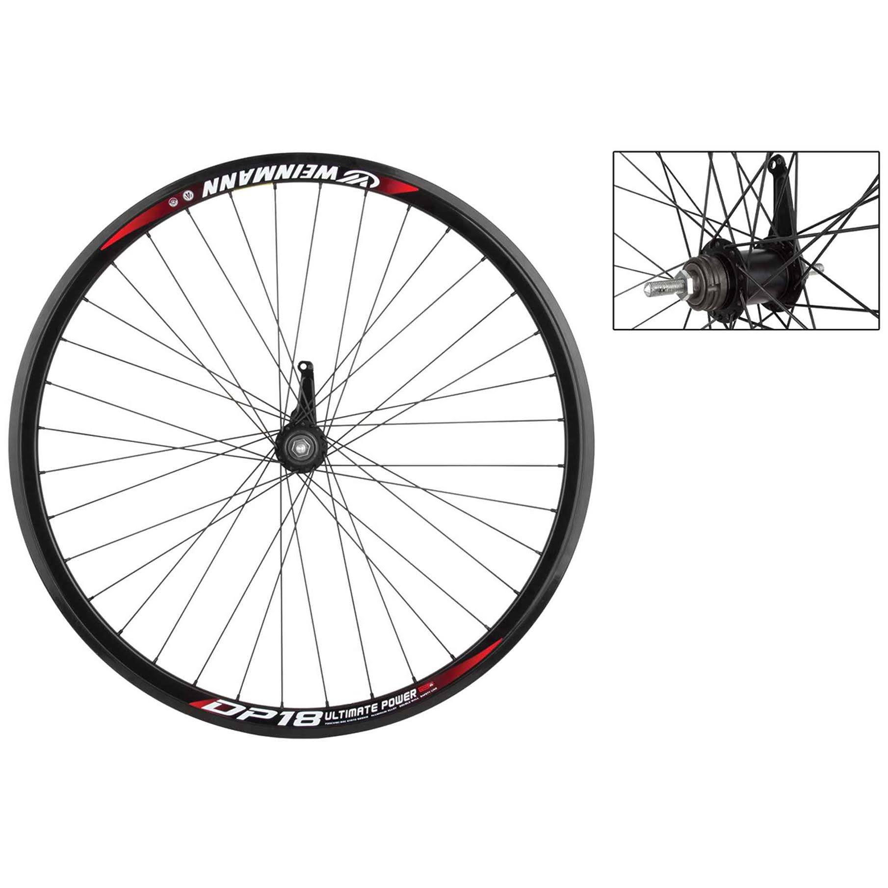 Wheel Master Weinmann Dp18 Rear 700c 36H Coaster Brake Black Nmsw