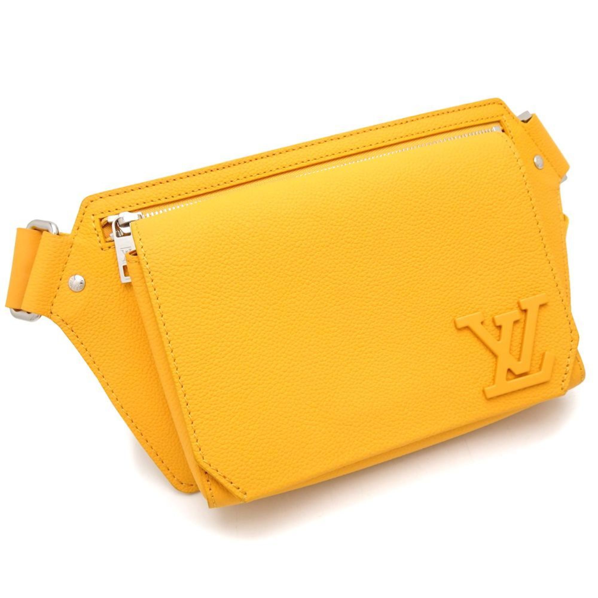 Pre-Owned LOUIS VUITTON Takeoff Sling M21419 Body Bag 2022 Fall/Winter New Saffron 151666 (Like New)
