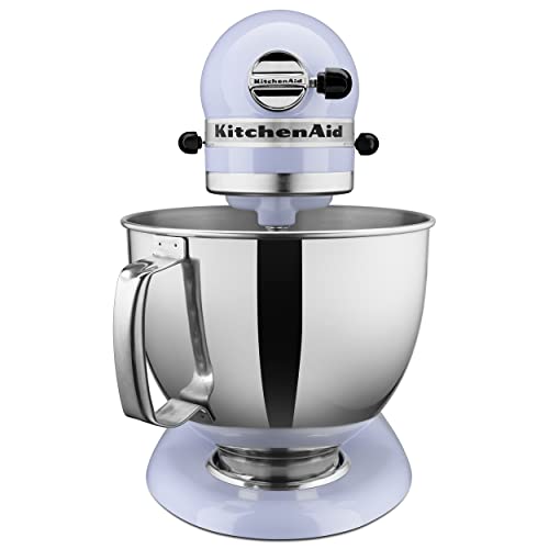 KitchenAid Artisan Series 5 Quart Tilt Head Stand Mixer with Pouring Shield KSM150PS, Removable bowl, Aqua Sky