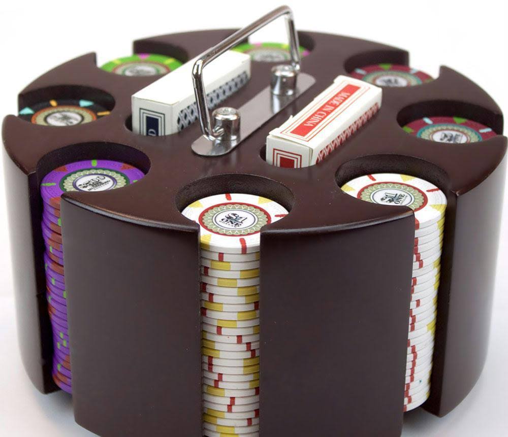 200ct Claysmith Gaming &The Mint& Chip Set in Carousel