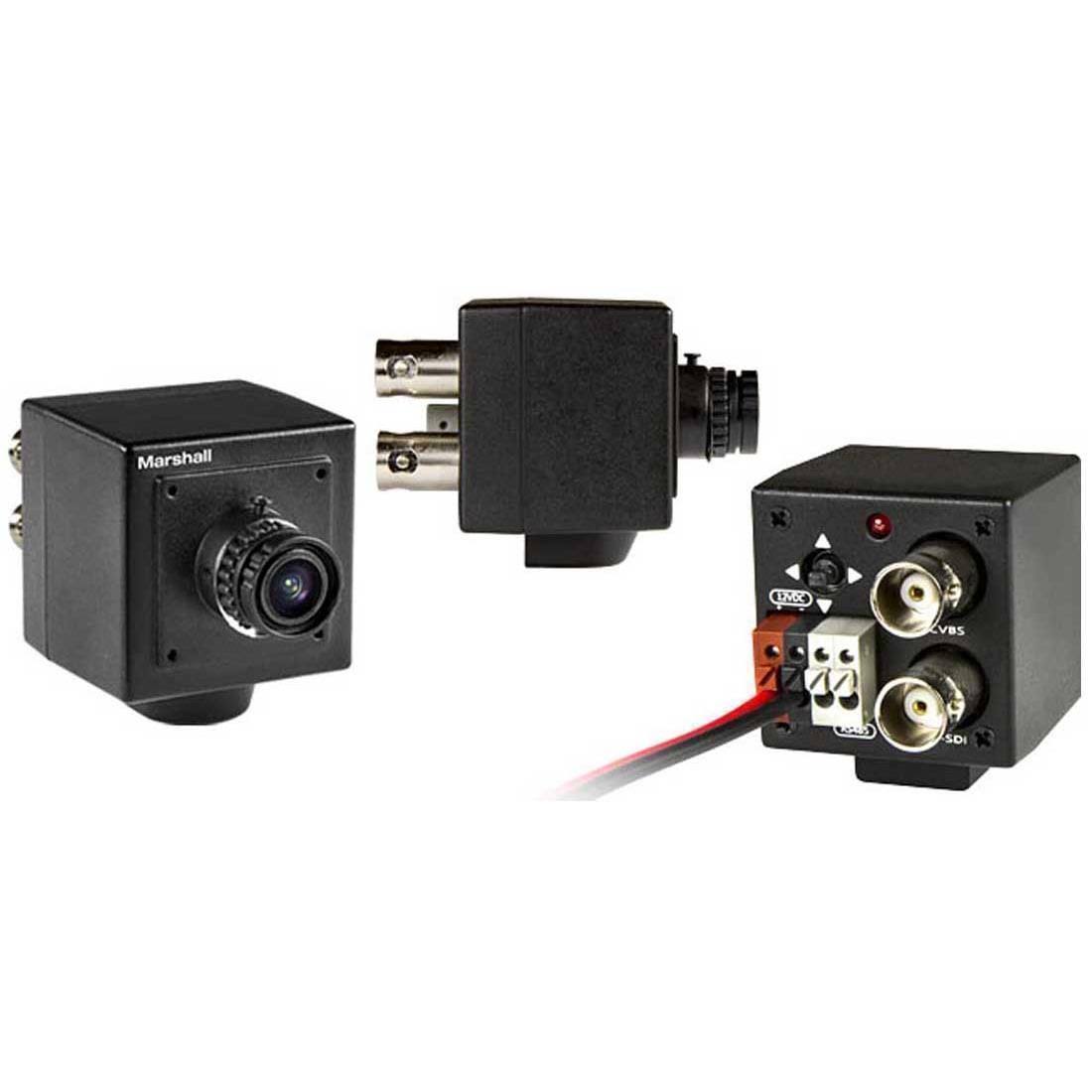 Marshall Electronics 1/3x22 2.5MP FHD 3G/HD-SDI/Composite Broadcast Camera CV502-MB