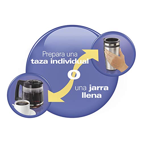 Hamilton Beach (49976 Coffee Maker, Single Serve & Full Coffee Pot,Compatible withK-Cup Packs or Ground Coffee, Programmable, FlexBrew, Black (Renewed)