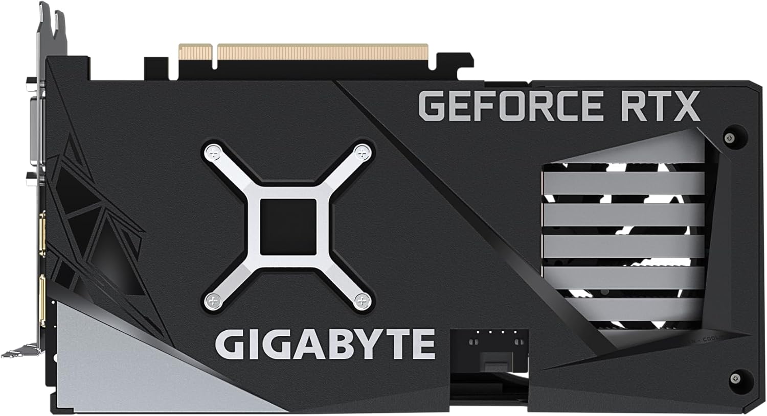 GIGABYTE NVIDIA GeForce RTX 3050 WINDFORCE OC Graphics Card - 8GB GDDR6, 128-bit, PCI-E 4.0, 1792MHz Core Clock, 1x DP 1.4, 1x HDMI 2.1, NVIDIA Ampere - GV-N3050WF2OC-8GD