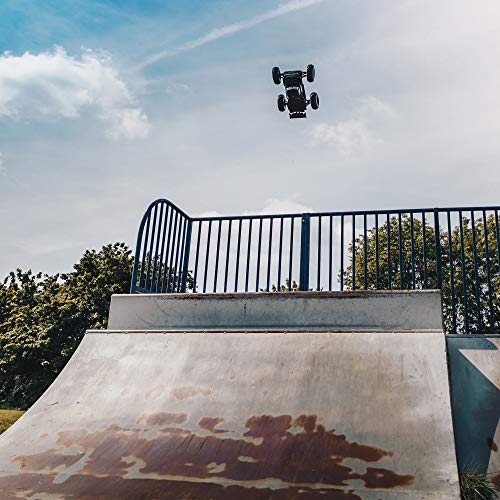 ARRMA 1/8 Notorious 6S V5 4WD BLX Stunt RC Truck with Spektrum Firma RTR (Transmitter and Receiver Included, Batteries and Charger Required), Black, ARA8611V5T1