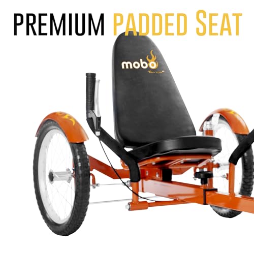 Mobo Triton Pro Adult Tricycle for Men & Women. Beach Cruiser Trike. Pedal 3-Wheel Bike