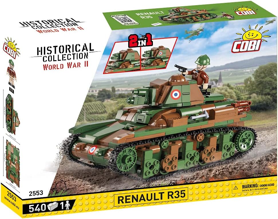 COBI Historical Collection World War II Renault R-35 Tank